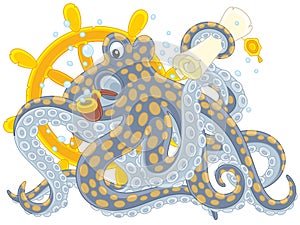 Sea pirate Octopus