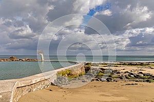 Sea pool of Saint-Quay-Portrieux, Cotes d`Armor, Brittany