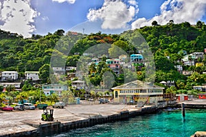 Sea port of Kingstown Saint Vincent and the Grenadines