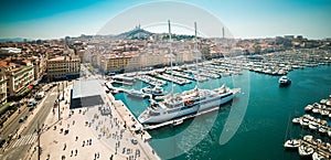 Sea-port of Marseille photo