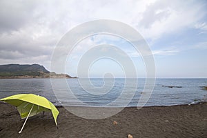 Sea of Portman Cartagena Murcia Spain