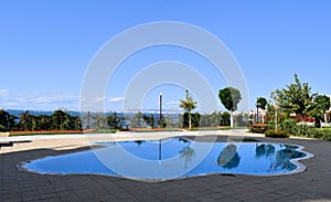 Sea relax vacation swimming pool blue sky outdoors nature background Burgas Bulgaria