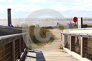 Sea Rim beach boardwalk