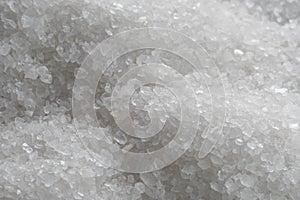 Sea salt crystals background