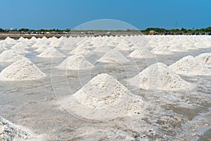 Sea Salt evaporation at Thailand