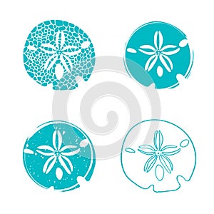 Sea Sand Dollar Design Set