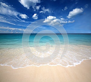 More písek slunce pláž modrá obloha thajsko příroda hledisko 