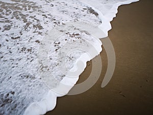 Sea and sand textures background