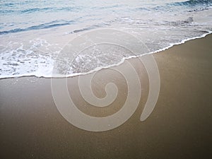 Sea and sand textures background