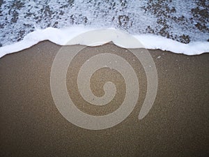 Sea and sand textures background