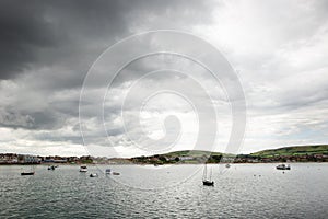 Sea scape in swanage