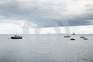 Sea scape in swanage