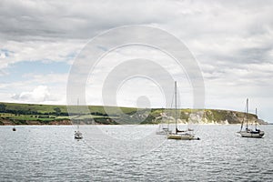 Sea scape in swanage