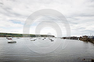 Sea scape in swanage