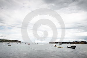 Sea scape in swanage