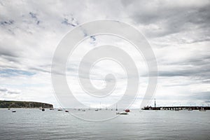 Sea scape in swanage