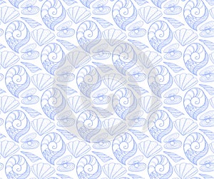 Sea shell background