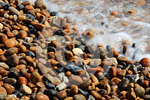 The Sea On Shingle - Dorset UK