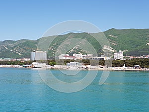 Sea shore landscape, Novorossiysk, Russia