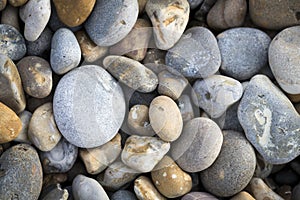 Sea shore pebbles