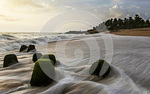 Sea shore, Ullala beach, Mangalore, Karnataka, India