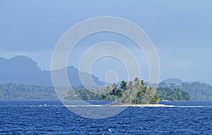 At sea between Solomons and Micronesia