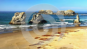 Sea Stacks Oregon, West Coast America, Tourist Attraction