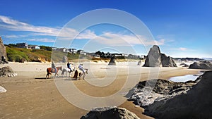 Sea Stacks Oregon, West Coast America, Tourist Attraction