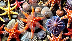 Sea Star Starfish brittle stars echinoderm photo