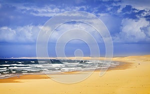 Sea stockton beach Elevated