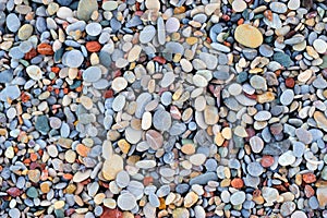 Sea stones background