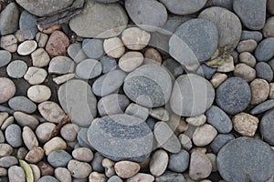 Sea stones background