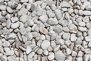 Sea stones. High resolution background of pebbles