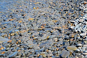 Sea stones, water