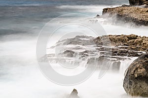 Sea during Storm at Cape Greco
