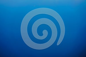 Sea surface view from plane