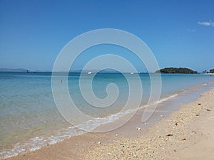 Sea and tropical beach