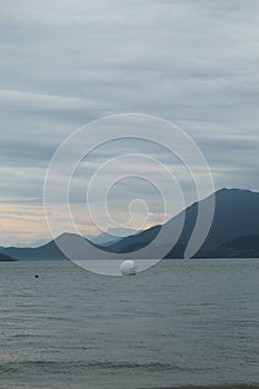 The sea in ubatuba& x27;s beach