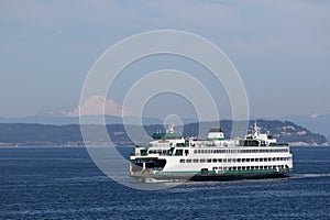 Sea Vessel Traveling Across the Ocean