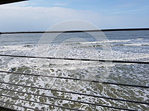 Sea view from Belgium Pier, Blankenberge, Belgium