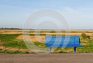 Sea view bench