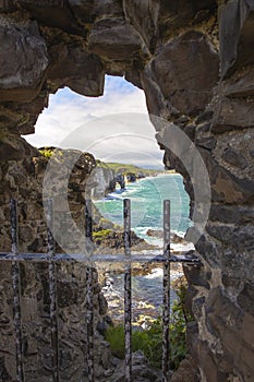 Sea view from Dunluce Castle