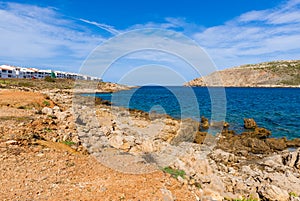 Sea view in Menorca. Baleares, Spain