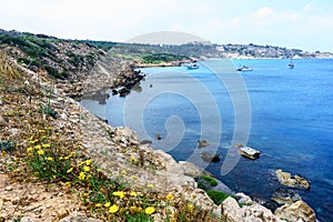 Sea view from the park Cavo Greco
