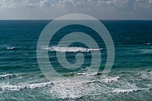 Sea view promenade in Netanya in Israel