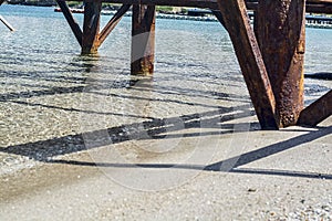 Sea View Under Pier