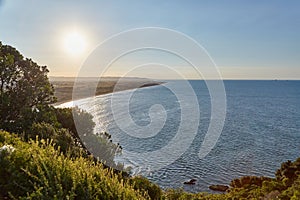 Sea view at Whakatane in New Zealand