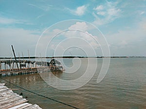 sea ??village in Sayung Demak