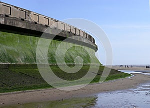 Sea wall defence