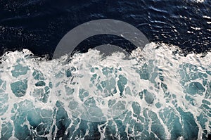 Sea water foam texture